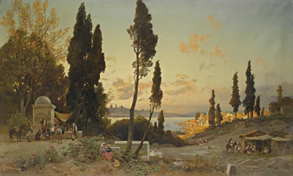 Uitzichten over de Bosporus, Constantinopel