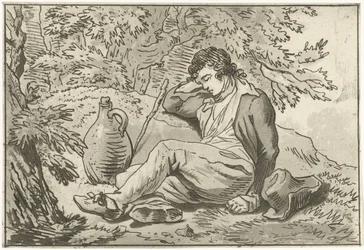 Slapende man