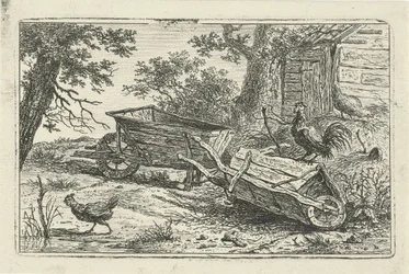 Twee kruiwagens