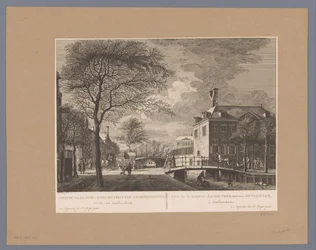 Gezicht op het Oudezijds Huiszittenhuis in Amsterdam