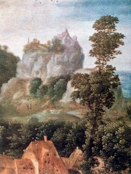 Vlucht naar Egypte (detail), ca. 1530-1550