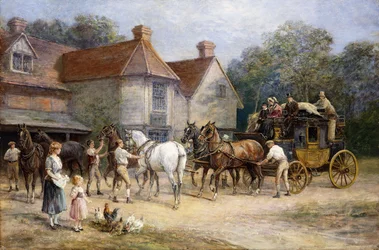 Paarden wisselen