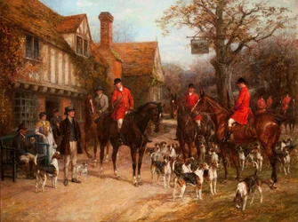 De jachtbijeenkomst, Ye Olde Wayside Inn