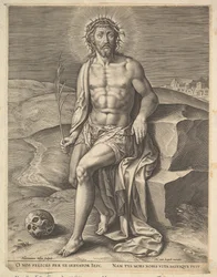 Christus Zittend op de Koude Steen