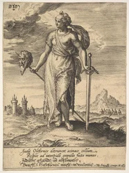 Judith, van Willem van Haecht, Tyrannorum proemia