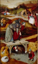 Drieluik van verleidingen (detail) 1505-1506