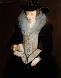 Portret van Lady Bennet