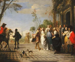 De gelijkenis van de verloren zoon - De verloren zoon verlaat het huis