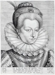 Portret van Catherine Henriette de Balzac d