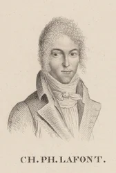 Portret van de violist en componist Charles Philippe Lafont 1781-1839