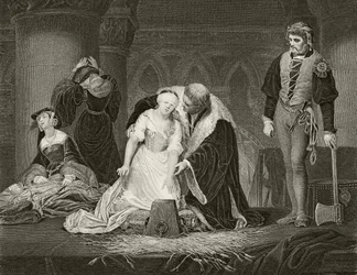 De executie van Lady Jane Grey