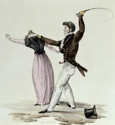 De kunst om geliefd te worden door je vrouw, ca. 1825