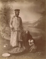 Midden-Oosterse familie