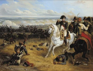 Napoleon in de Slag bij Wagram, 1841