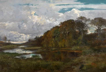 The Ponds of the "Grijze Molen" in Terhulpen