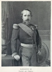 Portret van keizer Napoleon 3