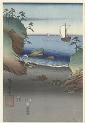 De elegante prins Genji te Suma