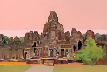 Angkor Thom in Cambodja, 2016