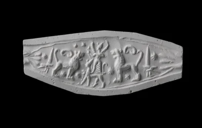 Hettitische ringafdruk (gips)
