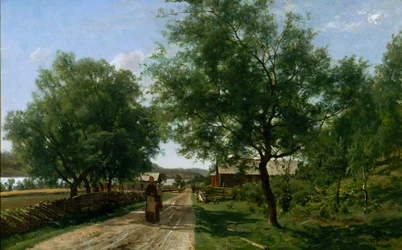 Een weg in Häme