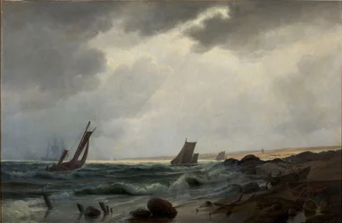 Kustlandschap ten noorden van Aarsdale