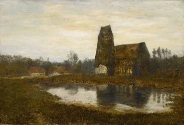 Criqueboeuf Kerk, Normandië, 1893