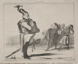 Actualiteiten Nr. 71: Waarom nemen ze mijn geld weg..., 1854