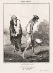 Oude Geschiedenis: Pl. 27, Telemachus Verwoest door Liefde (Histoire Ancienne: Pl. 27, Télémaque ravagé par l