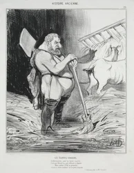 Oude Geschiedenis, plaat 26: De Stal van Augeas