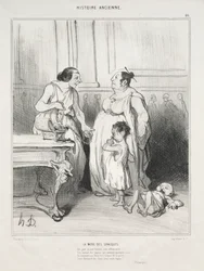 Oude Geschiedenis, plaat 46: De Moeder van de Gracchi