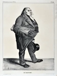 Serie Celebrites de la Caricature "M. Barthe"