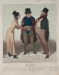 Caricaturana Plaat 48: Een Kandidaat, 1837