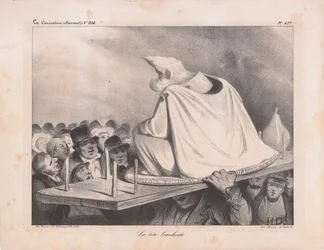 Karikatuur van Louis Philippe I 1773-1850, Koning van de Fransen, 1834