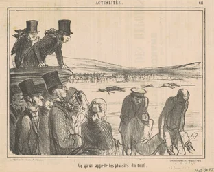 Wat men de geneugten van de renbaan noemt