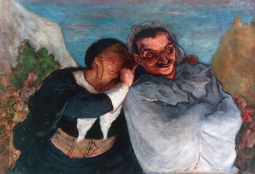 Crispin en Scapin, ca. 1863-1865