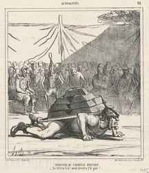 Oefeningen van de Pruisische Hercules