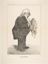 Harlé Père, gepubliceerd in La Caricature nr. 136, 5 juni 1833