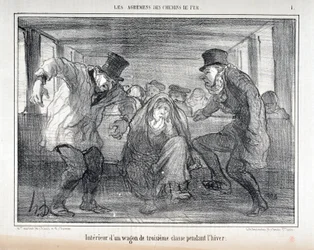 Illustratie voor de serie "Les Agrements des Chemin de fer"