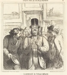 De wandeling van de invloedrijke criticus