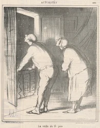 De vooravond van 13 juni