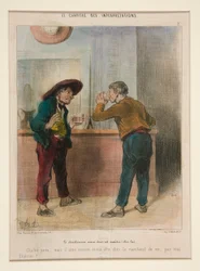 Le charbonnier aime etre (est maitre) chez lui, uit Le Chapitre des Interpretations