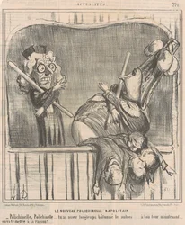 De nieuwe Napolitaanse polichinelle