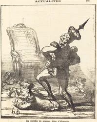 De trappen van de nieuwe troon van Duitsland
