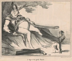 De reus en Klein Duimpje