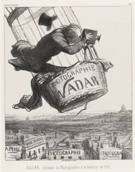 Nadar verheft de Fotografie tot de Hoogte van de Kunst