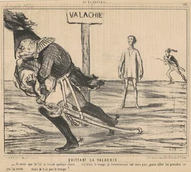 Vertrek uit Walachije