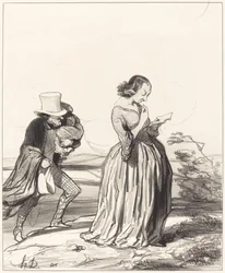 Saperlotte!... dat ik zou willen... dat mijn vrouw klaar is...