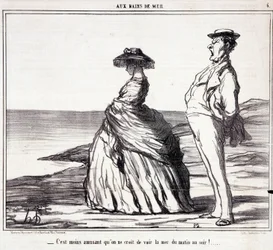 Serie Les Bains de Mer: Het is minder leuk dan je denkt om de zee van 