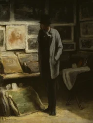 De prentverzamelaar, ca. 1857-63