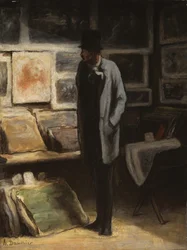 De prentverzamelaar, ca. 1857-63